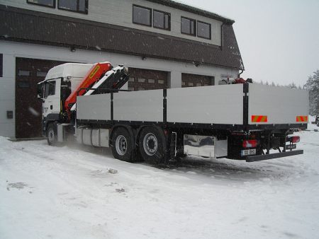 MAN TGS Palfinger 33002 tõstuki ning madelkastiga